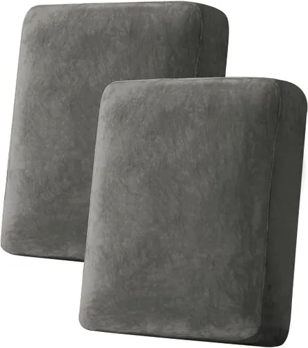 Miniatura 69 de Funda para Sofá de Terciopelo Elástico Funda de Cojín de Sofá 1 Pieza - Funda Deslizable Elástica Lavable para Asiento o Respaldo, Fundas de Asiento