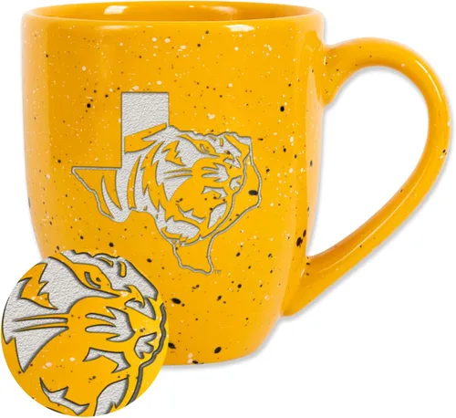 Miniatura 422 de Rico Industries NCAA Virginia Tech Hokies Maroon - Taza de café de cerámica grabada con láser, color del equipo, 16 onzas
