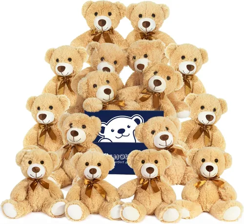 Miniatura 9 de SNOWOLF Oso de Peluche Lindo Juguetes de Animales de Peluche Almohada Oso Muñeca Regalo para Niños y Niñas Cumpleaños Navidad Día de San Valentín