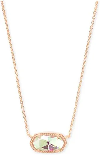 Miniatura 6 de Kendra Scott - Collar Elisa con dije para mujer, joyería de moda, chapado en oro de 14 quilates