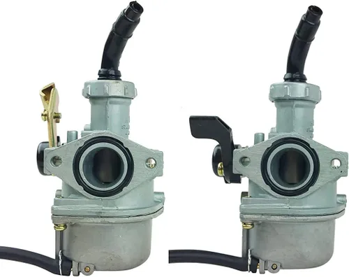 Carburador manual o de choque de cable PZ22 de 0.866 in para Honda CRF SSR Coolster Sunl Taotao Roketa Pit Bike ATV Quad Parts (estrangulador de