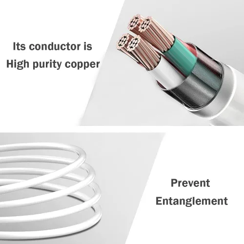 Miniatura 6 de Yogasleep - Cable de carga micro USB de 5 pies compatible con Yogasleep Hushh, máquina portátil de ruido blanco para bebé, máquina de ruido blanco