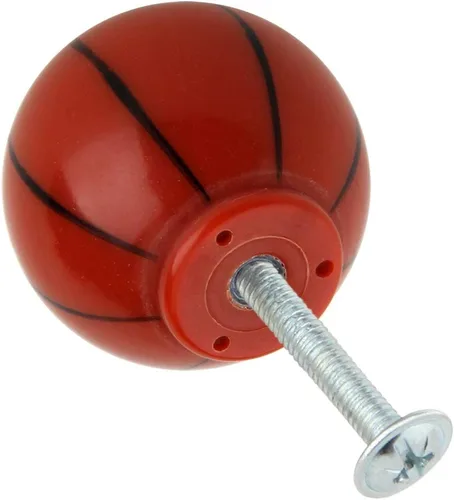 Miniatura 3 de Silverline Paquete de 10 tiradores de armario de baloncesto para cocina, hogar, cajón, armario, puerta, tiradores de muebles, paquete de 10