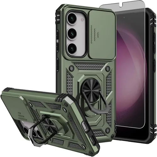Miniatura 7 de Funda para Galaxy S23 de 6.1 pulgadas, con protectores de pantalla y funda para cámara, [grado militar] de 16 pies. Funda a prueba de caídas