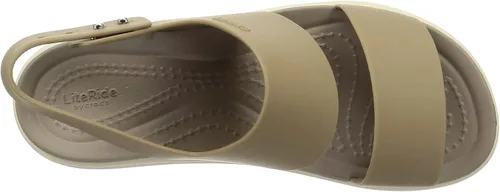 Miniatura 5 de Crocs Sandalia Brooklyn de cuña baja para mujer