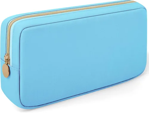 XSUIOY Bolsa de maquillaje de viaje para bolso, bonita bolsa de maquillaje preparada para cosméticos, bolsa organizadora para mujeres, bolsa de