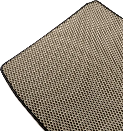 Miniatura 4 de Alfombrilla de maletero de carga personalizada para Mazda CX-3 2015-2023 - Bandeja de forro de maletero fácil de limpiar (beige)