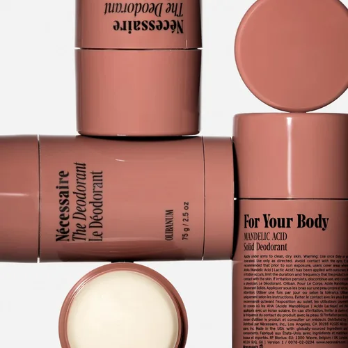 Miniatura 3 de Nécessaire The Deodorant Olibanum - Desodorante natural sin aluminio para mujeres y hombres. Tratamiento extra fuerte con ácido mandélico. Libre