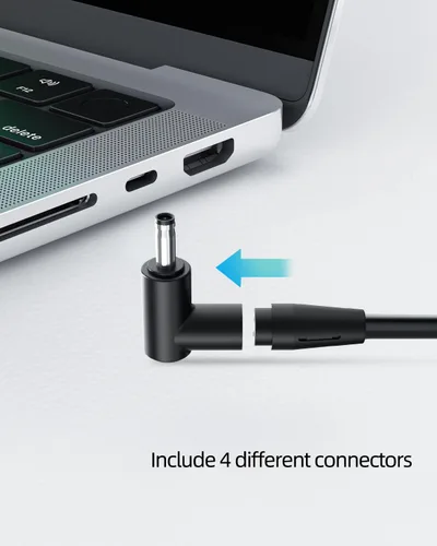 Miniatura 3 de Nicpower Cargador apto para Asus Vivobook, Zenbook y más laptop, con indicador de carga, enchufe plegable (resistente a los arañazos), cable