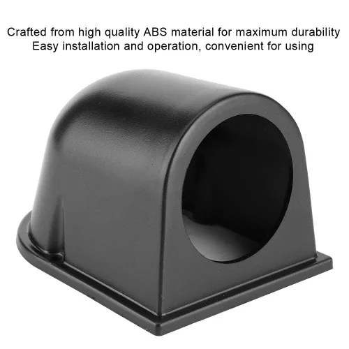 Miniatura 3 de Soporte de montaje de calibre de agujero único de 2.047 in, material ABS, cápsula universal para medidor de coche para instrumentos de 2 pulgadas