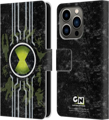 Miniatura 7 de Head Case Designs Funda con licencia oficial de Ben 10: Alien Force Ben's Jacket Graphics de piel tipo cartera compatible con Apple iPhone 14 Pro