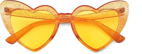 Miniatura 7 de FEISEDY Gafas de sol de corazón para mujer, gafas de sol de corazón rosa, gafas de sol de corazón rojo, gafas de moda en forma de corazón B2421-P