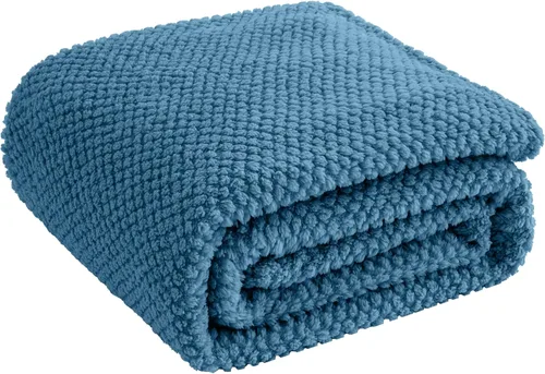 Miniatura 44 de Manta de Tiro de Piel Sintética Color Hueso para Sofá, Manta Suave y Esponjosa de Burbujas para Cama y Sofá, Manta Gruesa y Cálida de Felpa Difusa