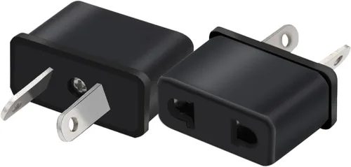 Miniatura 2 de 1Psc Australia Adaptador de enchufe de viaje estándar de 2 orificios Conversión Aplicable Enchufe de EE. UU. a Enchufe AU Enchufe América a enchufe