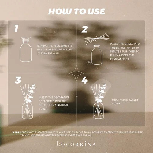 Miniatura 8 de COCORRÍNA Juego de 3 difusores de aceite perfumado de eucalipto de eucalipto, bosque negro, aroma de algodón limpio, 1.7 onzas líquidas cada uno