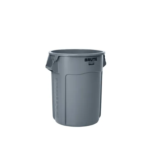 Miniatura 15 de Rubbermaid Commercial Products BRUTE - Bote de basura redondo resistente, 20 galones, azul, para paisajistas/sitios