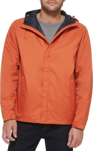 Miniatura 35 de Tommy Hilfiger Chaqueta impermeable con capucha, transpirable, ligera, para hombre