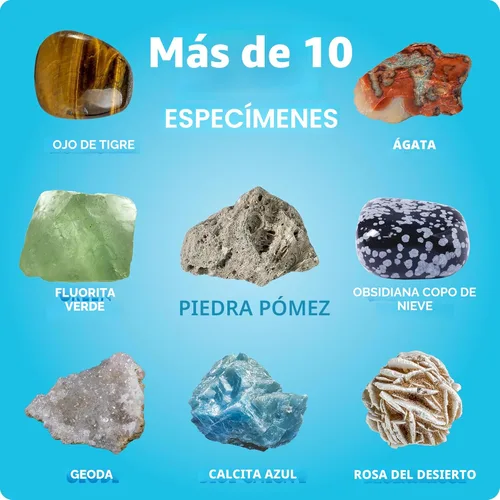 Miniatura 4 de Kit de ciencias de la Tierra National Geographic – Más de 100 experimentos y actividades científicas para niños, cultivo de cristales, kit