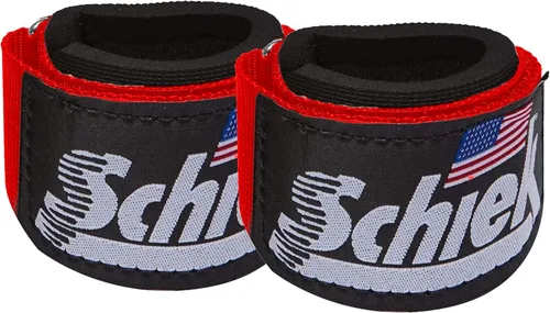 Schiek Muñeca deportiva modelo 1100 WS Ultimate para levantamiento de pesas Rojo