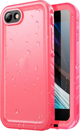 Miniatura 49 de SPORTLINK Funda impermeable para iPhone SE 3rd 2022/iPhone SE 2nd 2020/iPhone 7/8 - Carcasa completa a prueba de golpes y polvo con protector