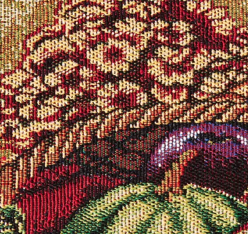 Miniatura 4 de Colección Fall Harvest - Tapiz Cornucopia con diseño de calabazas y frutas, juego de cuatro manteles individuales de 13 x 19 pulgadas
