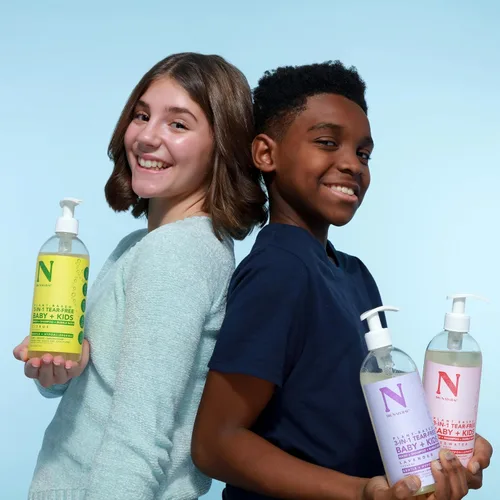 Miniatura 6 de Dr. Natural Jabón para niños 3 en 1 sin lágrimas Baby Plus - Jabón y champú de pies a cabeza - Gel de baño hidratante para piel sensible - Cítricos