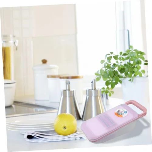 Miniatura 8 de SHOWERORO Rallador grueso multifunción con caja, rallador de zanahoria de mano y triturador de verduras para cocina para cepillado de frutas