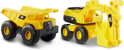 Miniatura 10 de CAT Juguetes de construcción, Juguete de construcción Bulldozer de 15", Edades 2+, Plástico resistente, No requiere baterías, Serie Tough Rigs