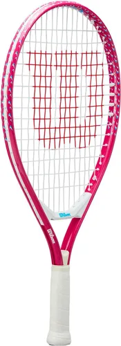 Miniatura 2 de Wilson Ultra Power - Raqueta de tenis recreativa junior de 19" - Rosa/Blanco/Azul