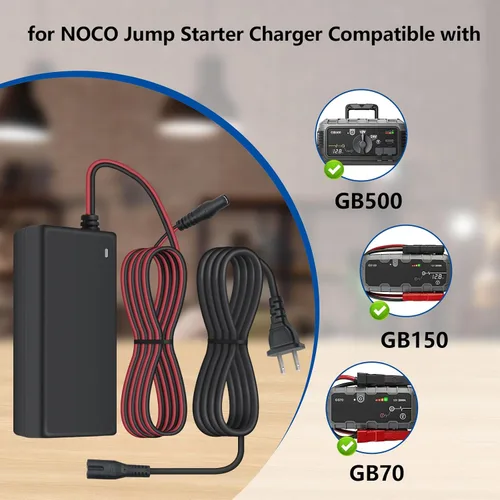 Miniatura 3 de para arrancador NOCO Boost cargador de batería compatible con NOCO GB70 GB150 GB250+ GB251+ GB500 GB500+ Genius adaptador de cable de alimentación