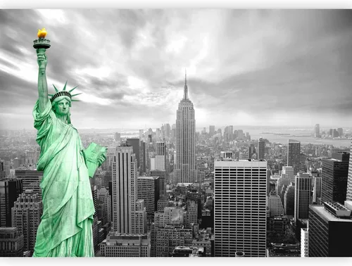 Miniatura 26 de Artgeist - Papel tapiz tamaño XXL, autoadhesivo, no tejido, diseño de imagen y fotografía, mural Nueva York #22