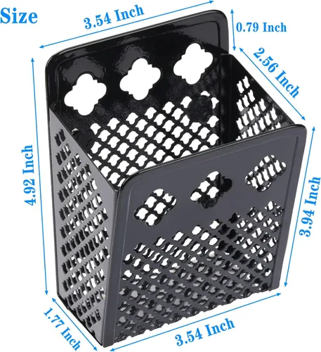 Miniatura 6 de Soporte magnético para lápices, organizador magnético para casillero, 1 paquete de soporte para bolígrafos, accesorios para la escuela y la oficina