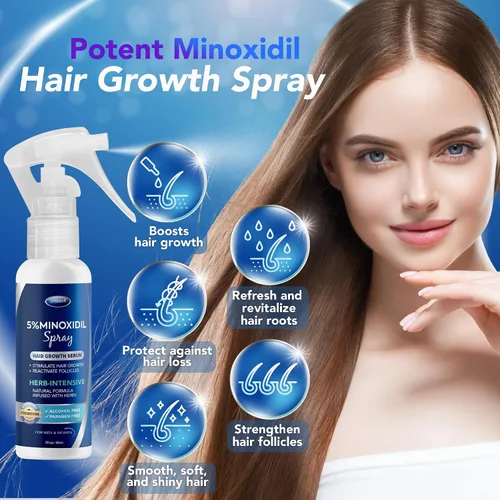 Miniatura 4 de 5% Minoxidil para hombres, espray de Minoxidil, Minoxidil para el crecimiento del cabello en mujeres, Minoxidil para el crecimiento de la barba