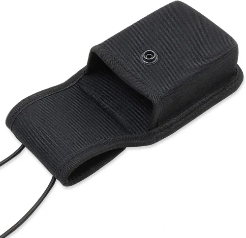 Miniatura 7 de Funda para radio Walkie Talkie para cinturón de servicio de nailon compatible con MOTOROLA MT500, MT1000, MTS2000 y modelos similares