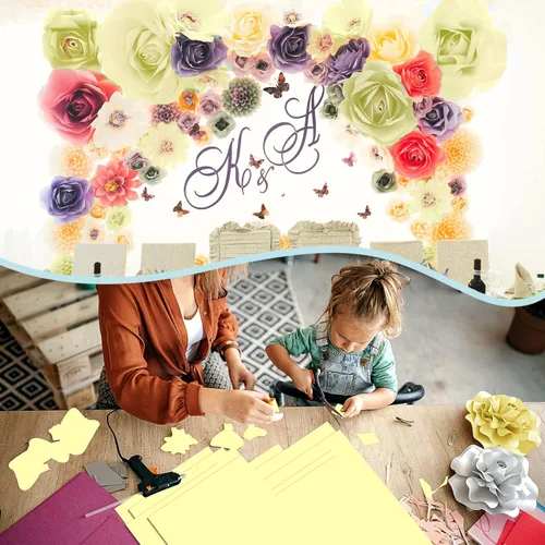 Miniatura 7 de 24 hojas de cartulina amarilla de 8.5 x 11 pulgadas, papel grueso, cartulina Goefun de 80 libras para impresora para invitaciones, menús, bodas