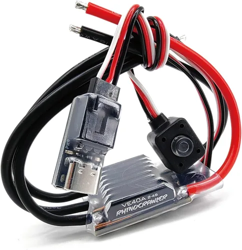 Miniatura 2 de Crawler ESC AM32 40A BEC 5.2 ~ 8.2V para Traxxas Axial MOA Ventru RC Crawler Pro Shafty Comp Crawler (Crawler 40A ESC)