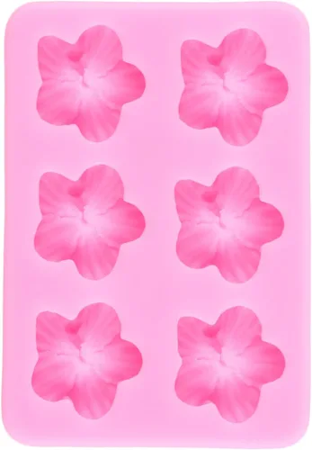Miniatura 9 de Moldes para fondant de flores de hibisco, moldes de silicona para decoración de tartas, decoración de cupcakes, pasta de goma de caramelo