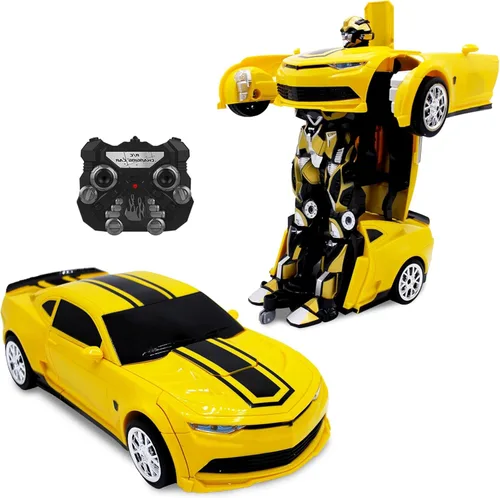 Juguete de control remoto para niños, coche deportivo, robot transformador, vehículo a control remoto, juguetes para niños de 8 a 12 años