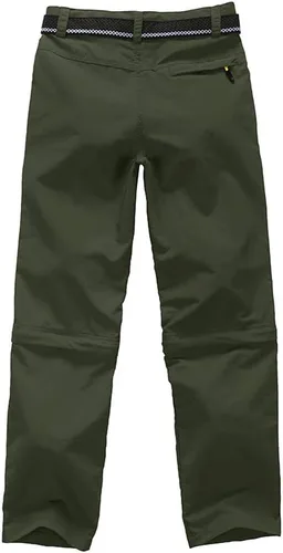 Miniatura 2 de Boys Cargo Pants Kids' Hiking Quick Dry Lightweight Convertible Youth Waterproof Outdoor Camping Fishing Scout Pants