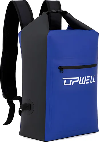 UPWELL 20L Impermeable Bolsa Seca Boating Mochila para Viajes Senderismo Camping Kayak Senderismo Natación Flotante Sumergible Bolsa Seca Azul