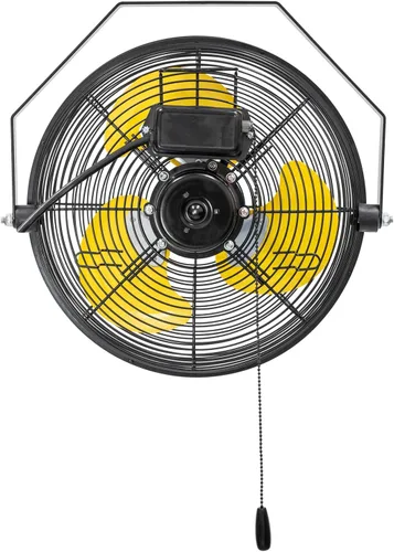 Miniatura 6 de HiCFM Ventilador de pared industrial de 2500 CFM de 12 pulgadas, ventilador de pared de alta velocidad de 3 velocidades con motor de carcasa IP44