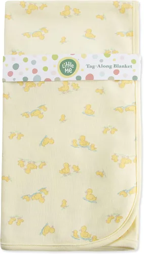 Miniatura 20 de Mantas Little Me para bebé Niñas Mantas para conejos bebés Manta de recepción para envolver Conejitos para bebés
