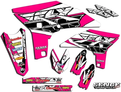 Miniatura 4 de Kit de base gráfica TTR 125 13 Fly Blue Senge 2000-2007 compatible con Yamaha