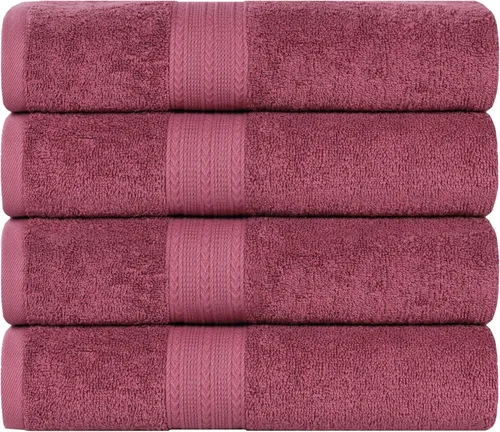 Miniatura 67 de Superior Juego de 6 toallas de mano de algodón ecológico, toallas pequeñas para spa, hotel, baño de invitados, cocina, secado rápido, suave