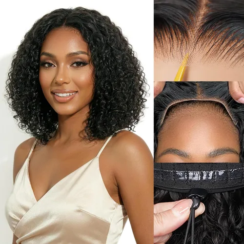 Miniatura 18 de Peluca Balayage Wear and Go sin pegamento, predepilada 12A, densidad del 220%, encaje frontal, peluca de cabello humano 6x5, precortada, pelucas