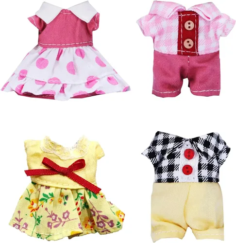 E-TING Conjunto familiar, dulce madre e hija, genial juego de vestir para la familia de padre e hijo para la serie Town de 3 pulgadas y 2.25 pulgadas