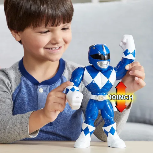 Miniatura 6 de Power Rangers Playskool Heroes Mega Mighties Blue Ranger Marrón/a