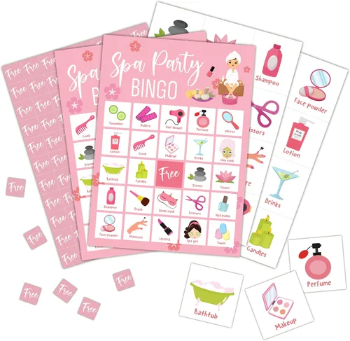 Miniatura 6 de Cartas de bingo para boda, juego de despedida de soltera para 24 jugadores, juegos de fiesta de boda/despedida de soltera para actividades