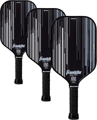Miniatura 25 de Franklin Sports Paletas Profesionales de Pickleball - Serie Signature Paleta Profesional de Pickleball con Superficie MaxGrit - Paletas de Pro