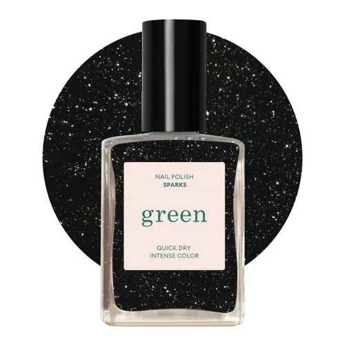 Miniatura 13 de Manucurist Esmalte de uñas verde de secado rápido, cuarzo (marrón brillante), sin 9 unidades, a base de plantas y vegano, no tóxico, clásico